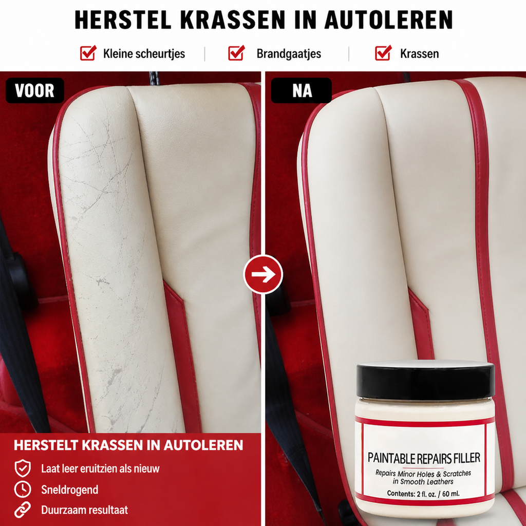 OEMfits | Premium Leer Reparatie Pasta Sneldrogend