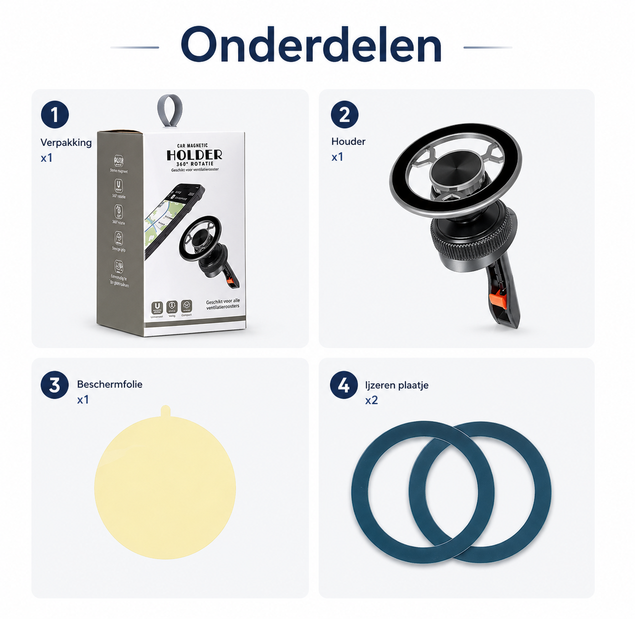 OEMfits | Premium Magnetische Telefoonhouder
